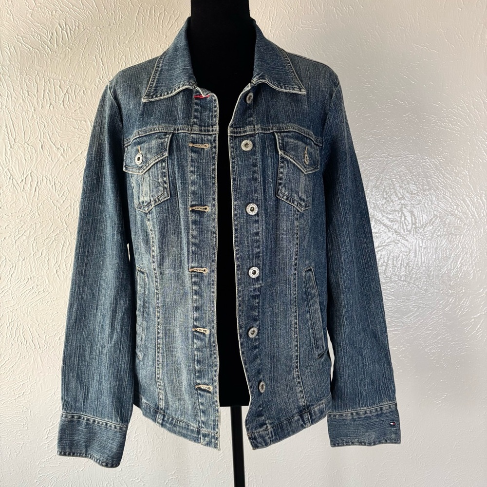 Women’s Blue Denim Jacket - Classic Trucker Style